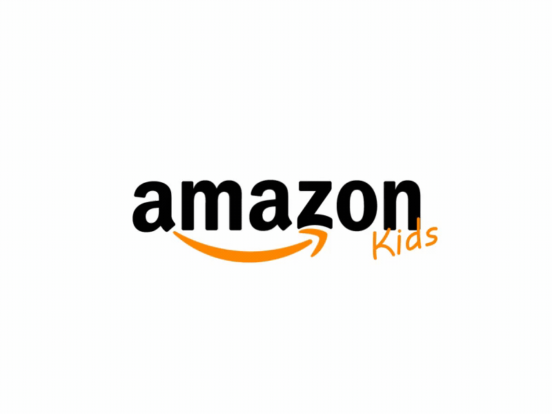 Amazon kids logo animation