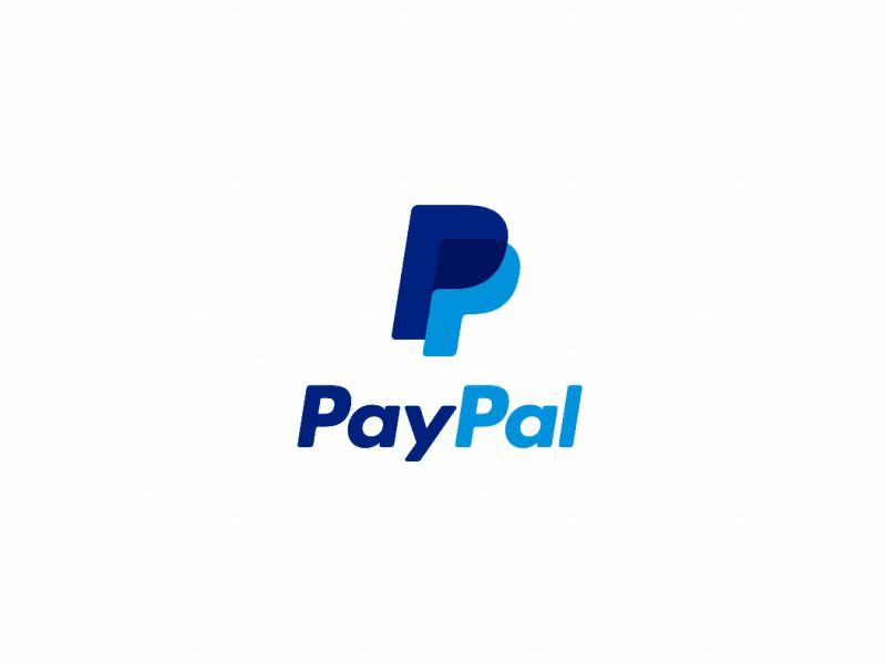 Paypal logo animation 2d after effects animation gif logo logo animation loop motion motion design motion graphics paypal story storyboard