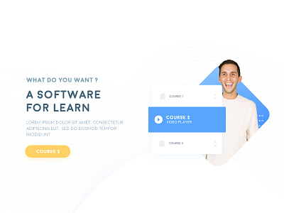 Header for learning website