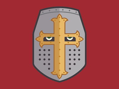 Knights Templar Helmut