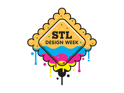STL Design Week cmyk design dipped drip ravioli st. louis toasted week