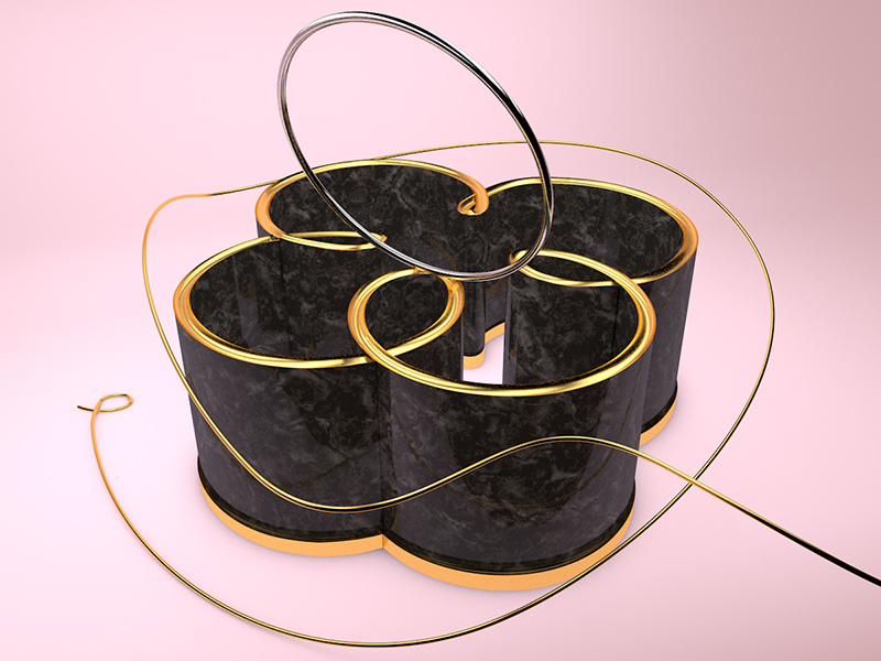 Infinity Bracelet motion graphics cinema4d c4d animation 3d gift marble gold silver bracelet jewelry loop