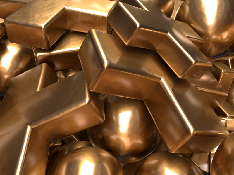 Gold Basket 3/3 renderzone render redshift3d redshift maxon3d gold digitalart cinema4d cg c4d artwork 3d