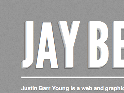 Re-designing my personal site
