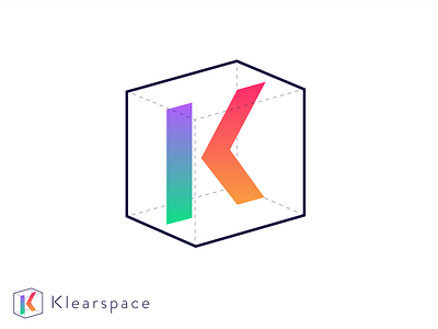 Klearspace Logomark branding design illustration logo typography vector