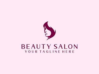 Beauty Salon beauty brand identity branding design hair illustration logo logotype mark salon vector