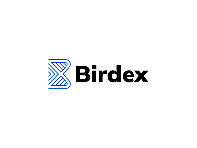 Birdex branding design illustration lettermark logo logomark logotype mark monogram typography vector