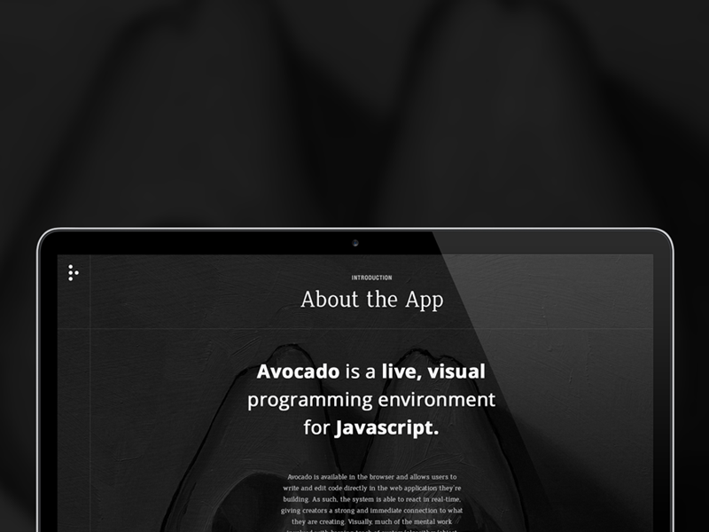 Avocado javascript avocado open source live programming visual programming bret victor documentation