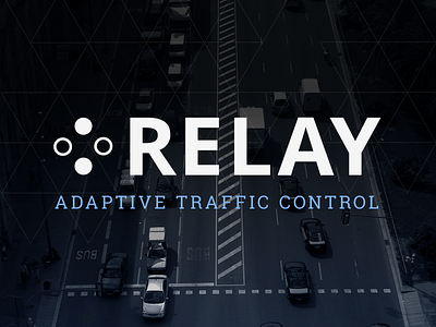 Relay Logo adaptive branding control logo project relay research traffic