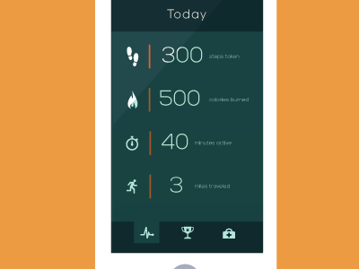 BeneFit App Close-up mobile screenshot mockups fitness philanthropy