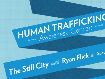 Human Trafficking Awareness Concert blue concert graph paper human trafficking key poster ribbon wallpaper
