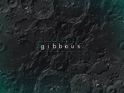 gibbous. gibbous graphic design logo
