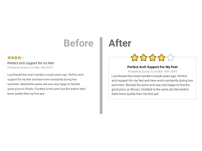 Shoolu Review Cards Refresh design typography web design