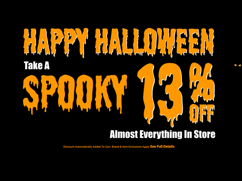 Shoolu Halloween Sale Banner branding marketing ui web design