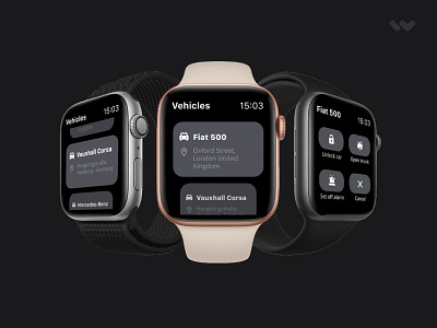 Watch app to manage your vehicles apple apple watch cars mobile mobility vehicles watch