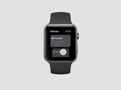 Watch app to manage your vehicles apple apple watch cars mobility vehicles watch