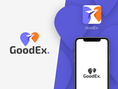Logo for GoodEx. branding design icon logo logo design logomark mark