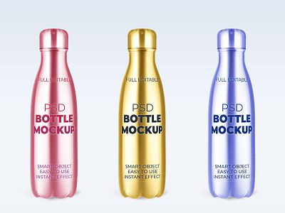 Free Reusable Bottle Mockup PSD