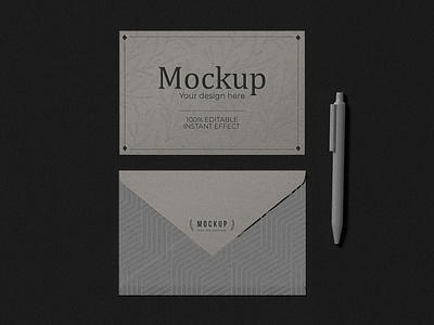 Free Envelope Mockup PSD