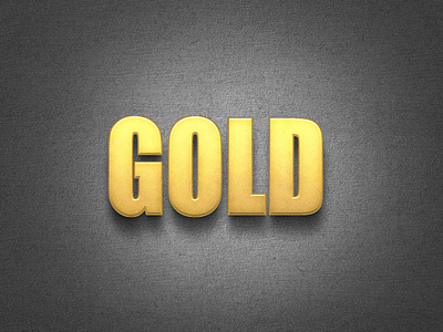 Free Golden Logo Mockup PSD