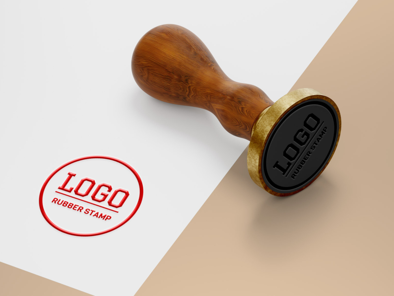 Free Stamp Mockup PSD by MockupTree on Dribbble