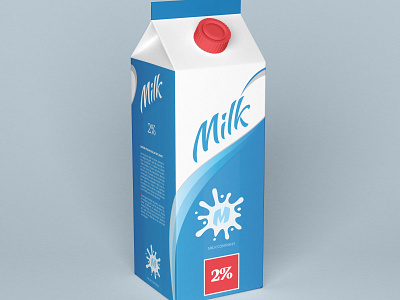 Free Milk Box Mockup PSD box mockup free mockup freebies milk box mockup milk mockup mockup mockup design mockup psd mockups psd mockup