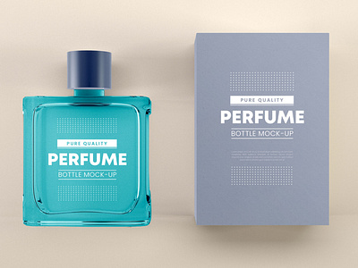 Free Perfume Mockup PSD