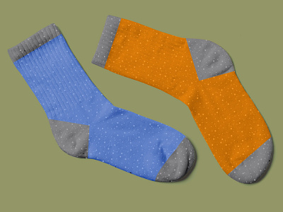 Free Socks Mockup PSD