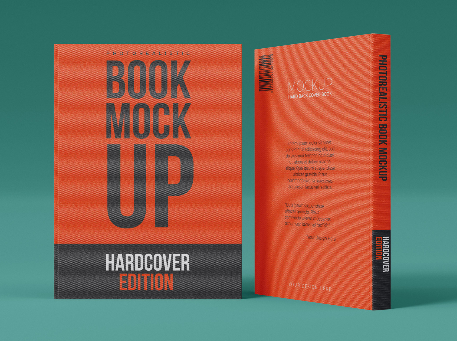 Free Standing Book Mockup PSD by MockupTree on Dribbble