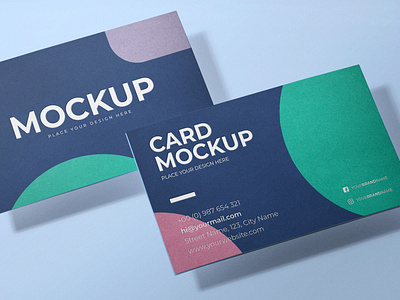 Free Business Card Mockup PSD