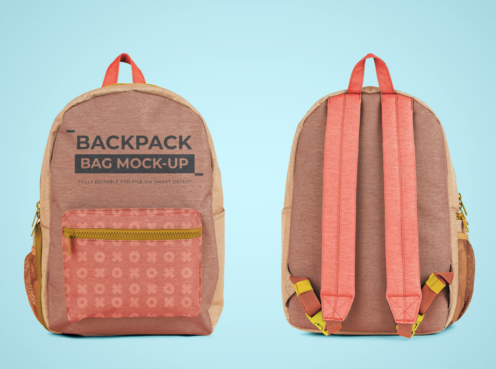 336+ Backpack Mockup Psd
