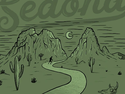 Sedona. The Verde Valley branding design doodling drawing graphicdesign handlettering illustration lettering