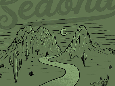 Sedona. The Verde Valley branding design doodling drawing graphicdesign handlettering illustration lettering