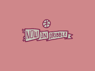 I'm now on Dribbble!! branding design graphicdesign handlettering identity illustration vector vectorart