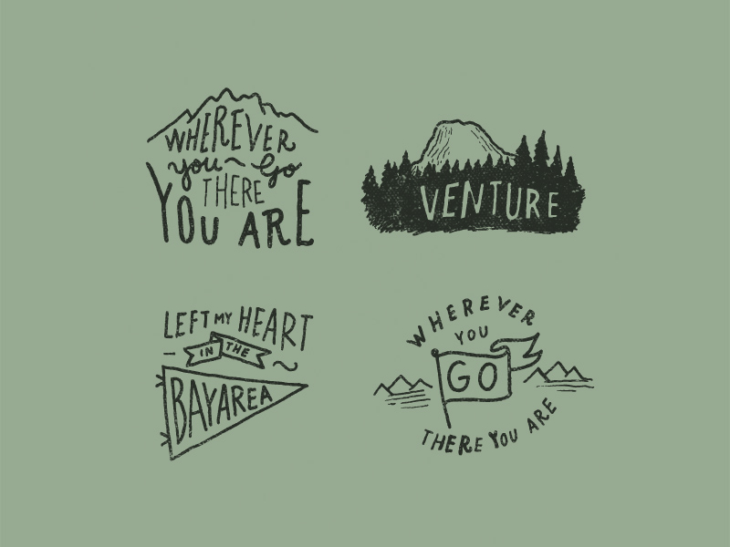 Lettering Doodles by Tim Middleton on Dribbble