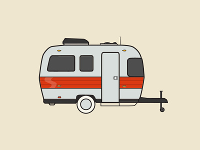 Another Camper design doodle doodling drawing graphicdesign illustration vector vectorart