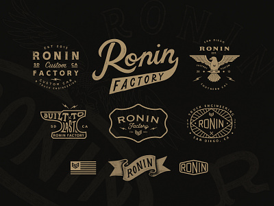 Ronin Factory Branding Work