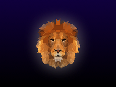 Low Poly Lion