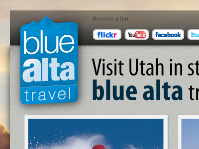 Blue Alta illustrator photoshop website