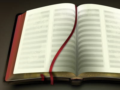 Open Bible (Still In Progress) bible book icon illustrator ribbon vector