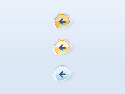 Windows App Toolbar Back Buttons blend illustrator interface design ui vector windows ui