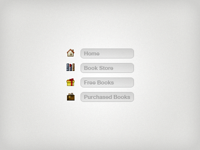 BibleReader for Mac Side Panel Icons