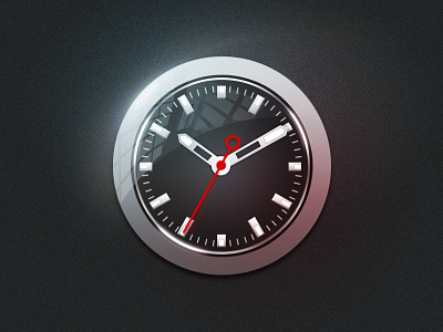 Clock icon clock dark icon ios light time