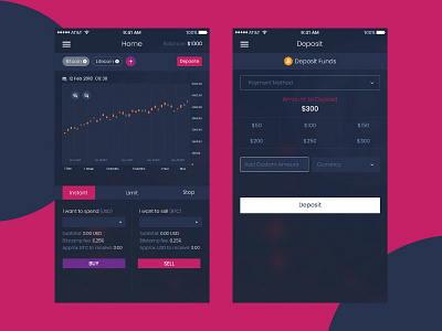 bitcoin app design application application design bitcoin bitcoin app bitcoin exchange bitcoin graph bitcoin services bitcoin wallet bitcoins deposite funds funds graph graphic ios 14 iphone material ui uidesign uiux ux design