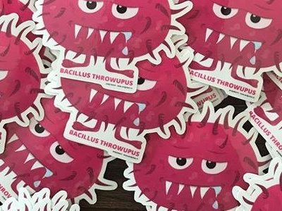 Monster stickers