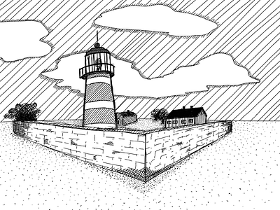Lighthouse sketch creative drawdaily drawing gotland inking micron micronpen närsholmen sketching tryingsomethingnew urban sketch