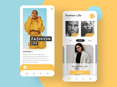 Fashion E-commerce mobile app