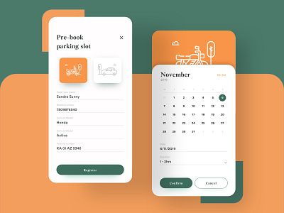 Parking App Ui
