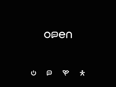 open logo exploration concept | Agency logo