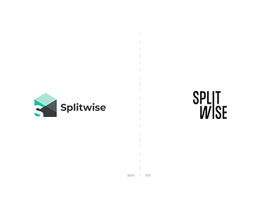 Splitwise Logo Redesign | Sharing expenses app